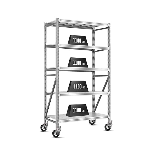 Scaffold Casters 6"x2" Heavy Duty Casters, Dual Locking Rubber Swivel Caster 360 Degrees Industrial Casters, Set of 4 with up to 4400LB Capacity