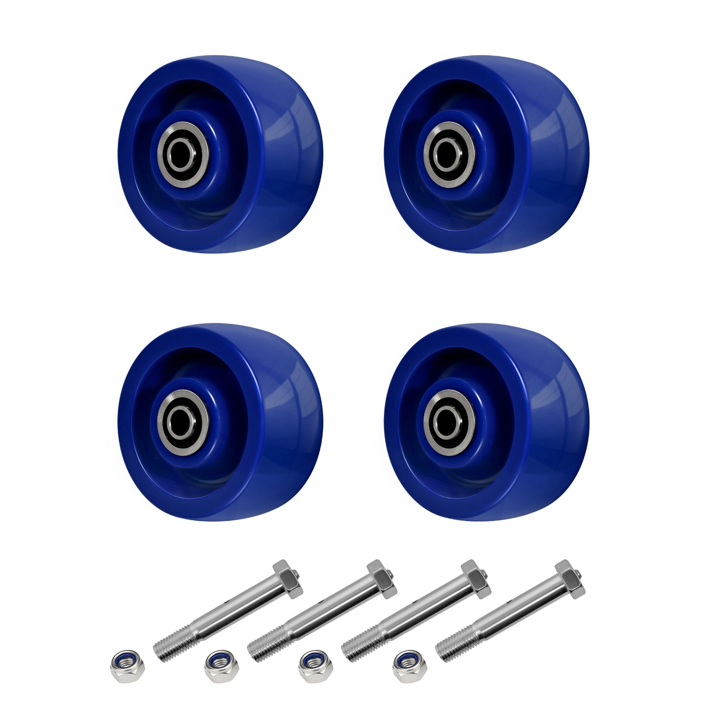 Solid Polyurethane Wheels (4", 5", 6", 8")