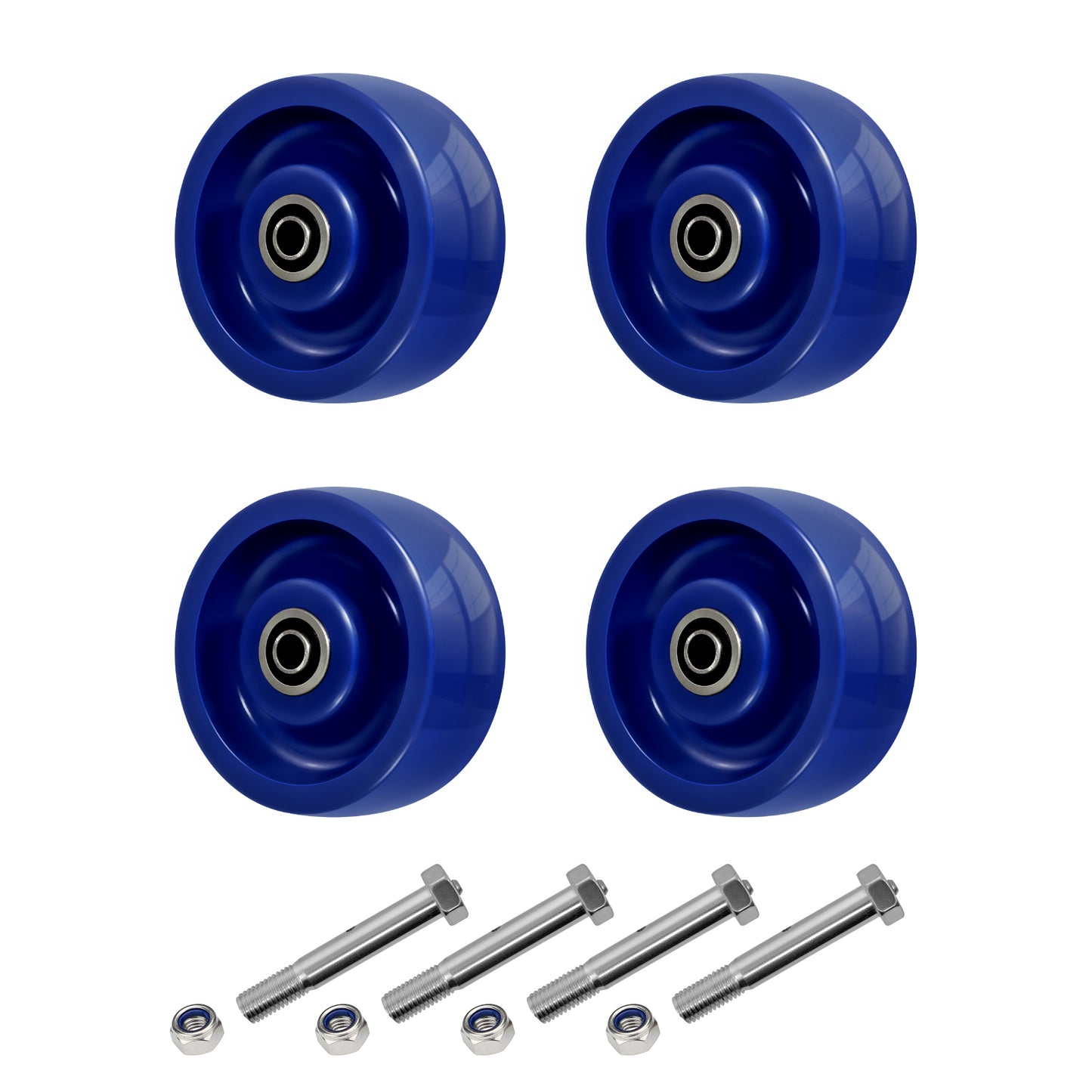 Solid Polyurethane Wheels (4", 5", 6", 8")