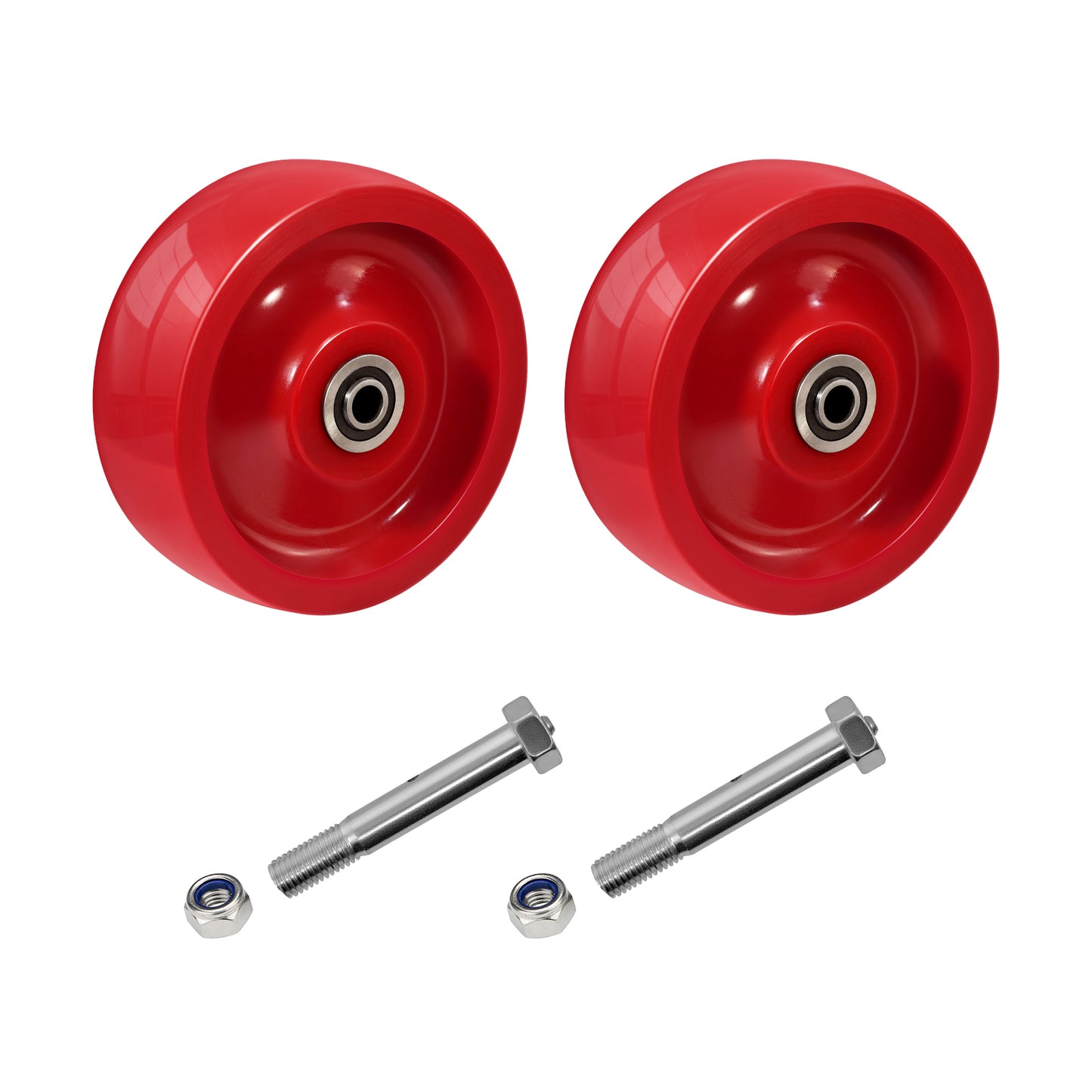 Solid Polyurethane Wheels (4", 5", 6", 8")