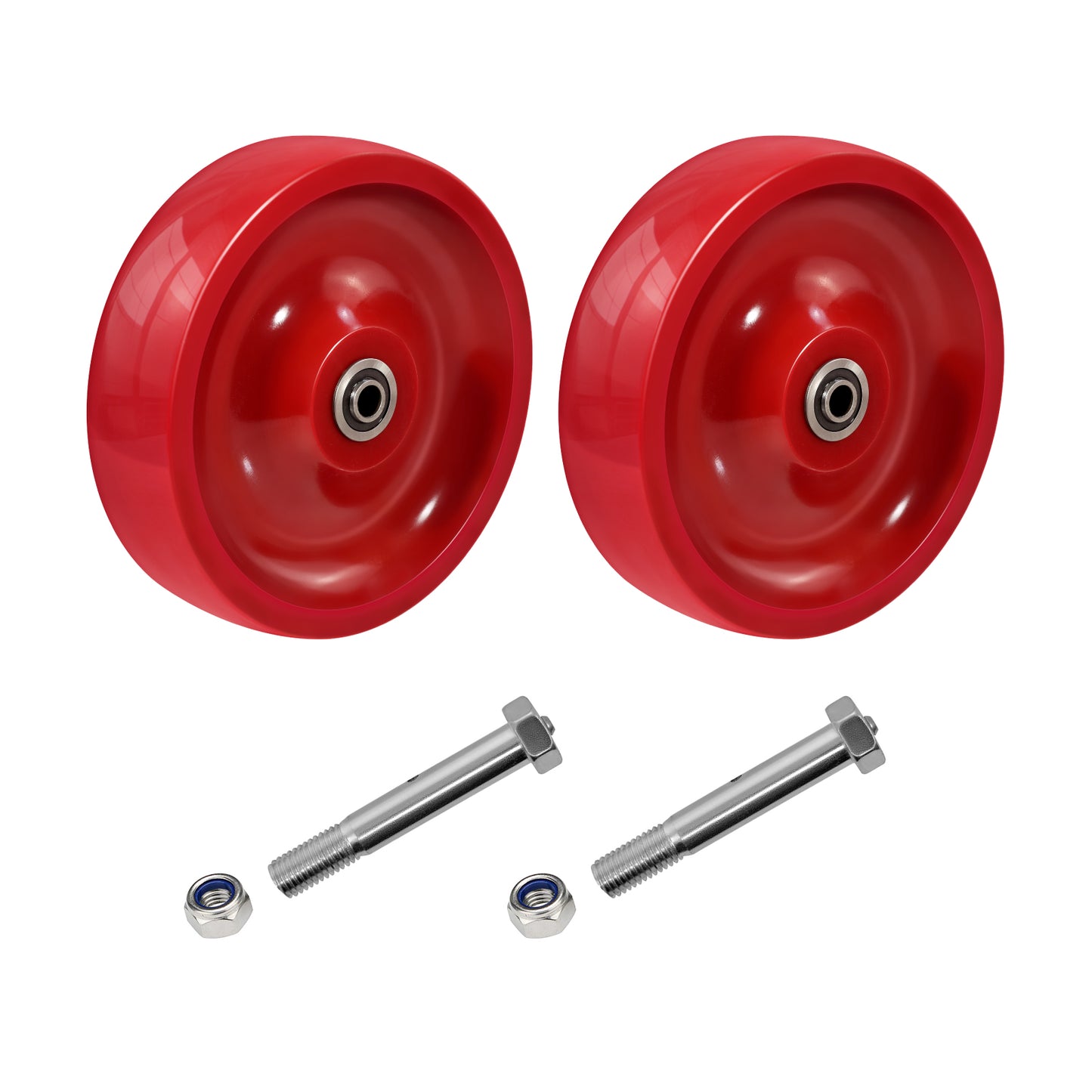 Solid Polyurethane Wheels (4", 5", 6", 8")