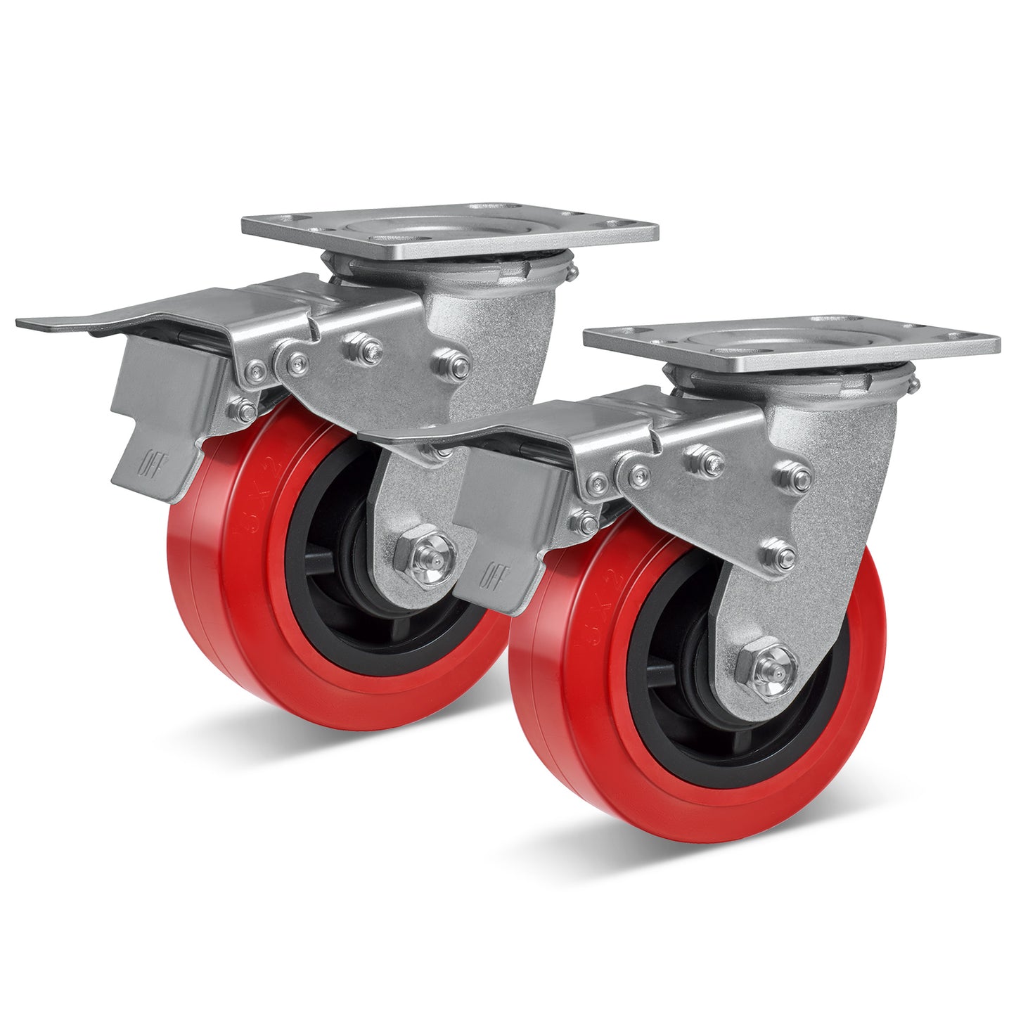 Heavy Duty Casters , Industrial Polyurethane Casters ,Caster Wheels for Schools, Laboratories