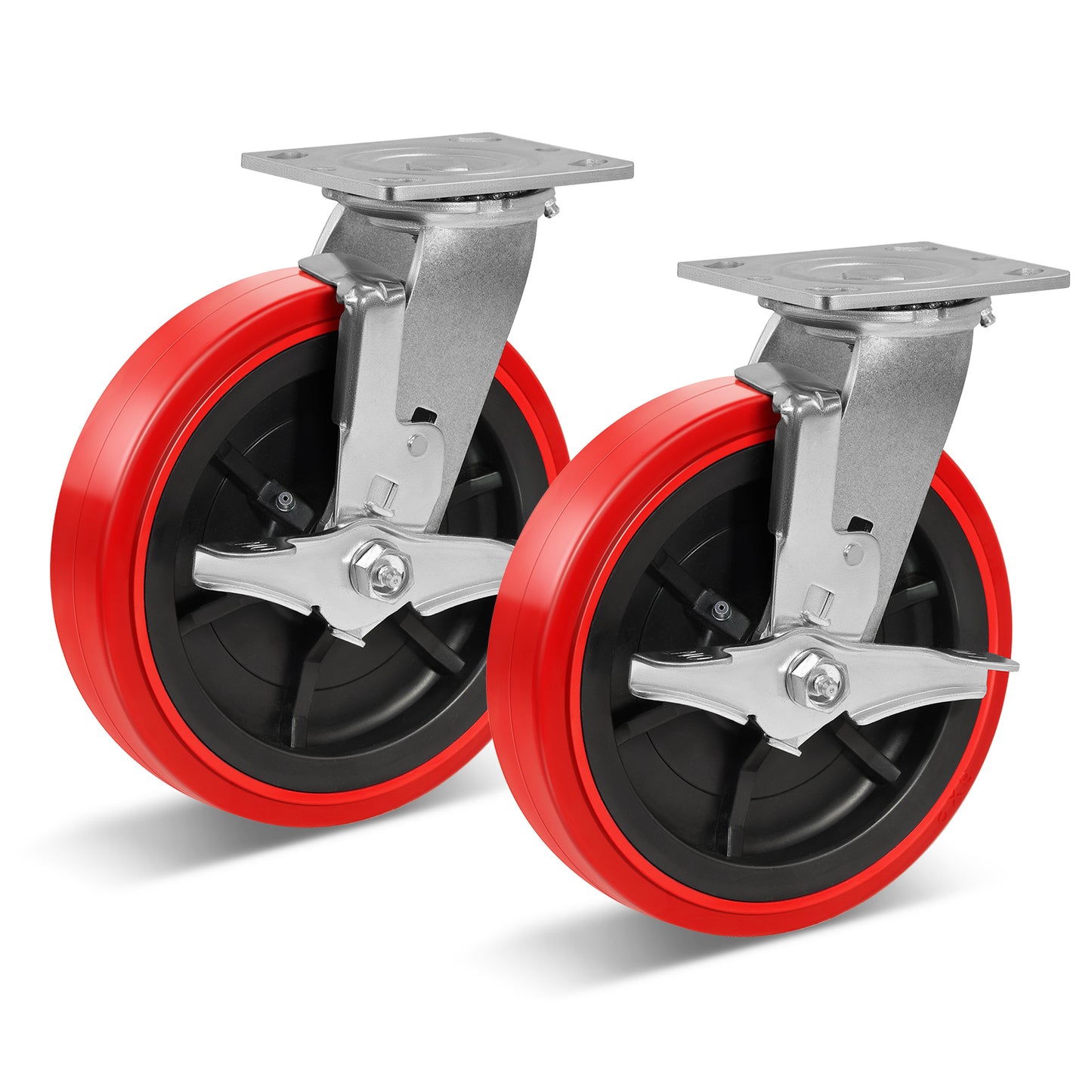 Heavy Duty Casters , Industrial Polyurethane Casters ,Caster Wheels for Schools, Laboratories
