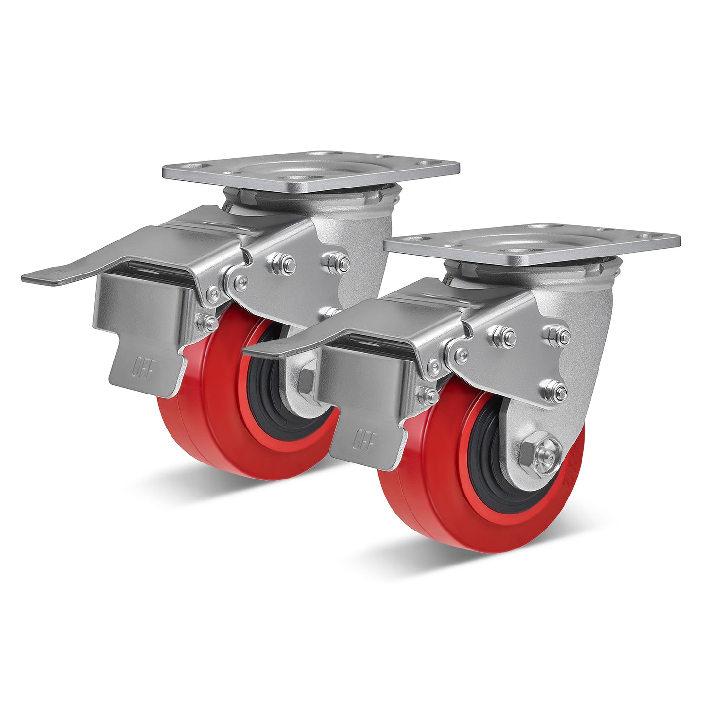 Heavy Duty Casters , Industrial Polyurethane Casters ,Caster Wheels for Schools, Laboratories