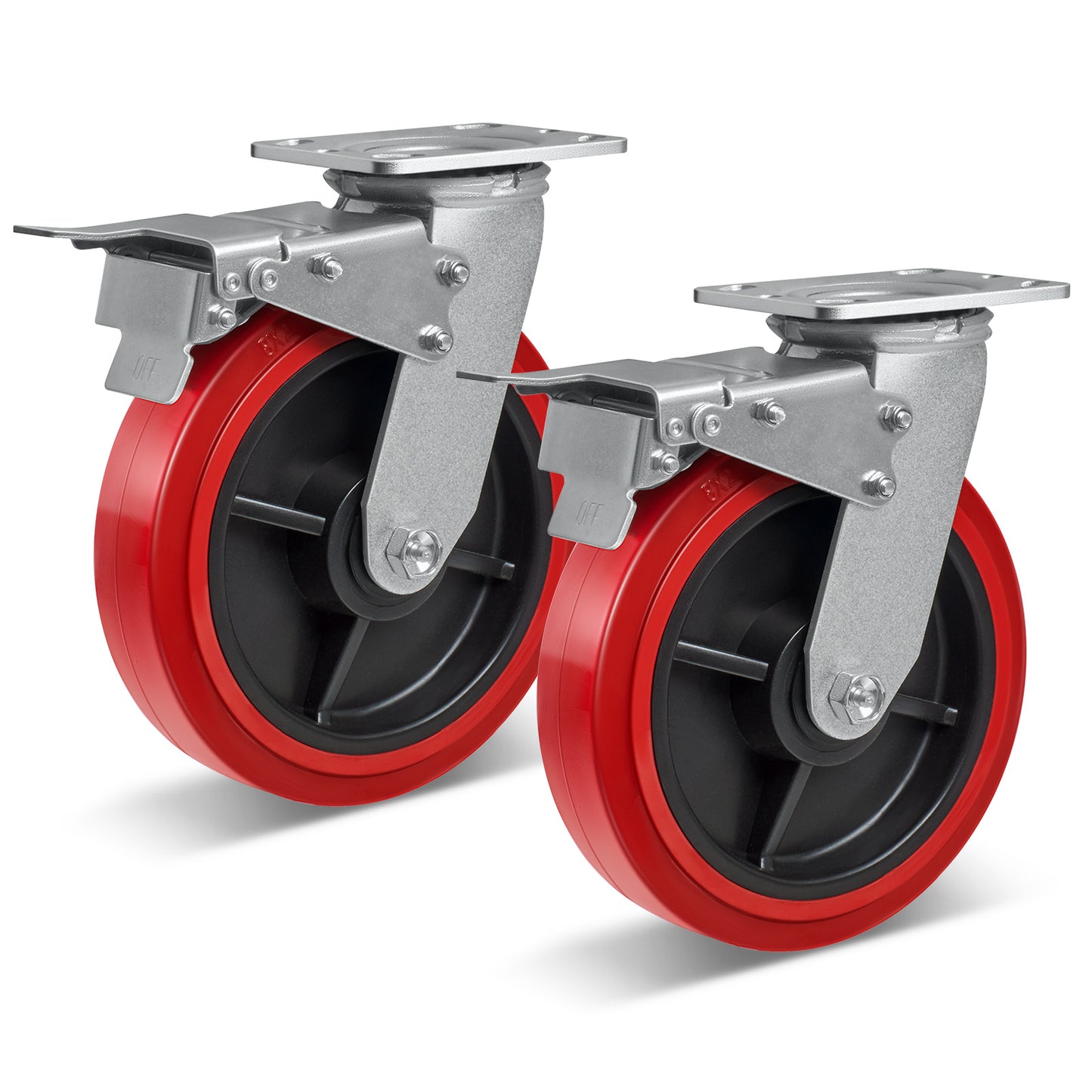 Heavy Duty Casters , Industrial Polyurethane Casters ,Caster Wheels for Schools, Laboratories