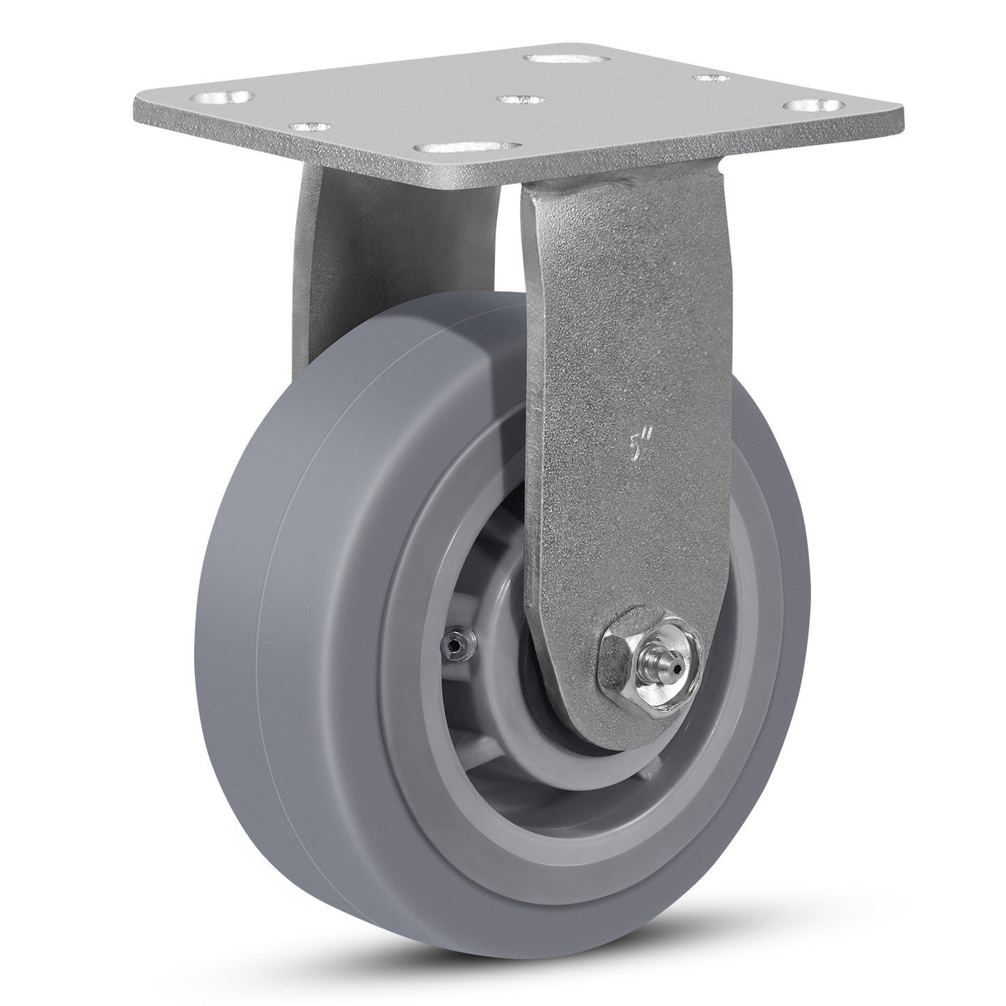 Heavy Duty Industrial Casters, Casters Set of 4,Thermoplastic Rubber Caster Wheels for Hotels, Hospitals and School Carts