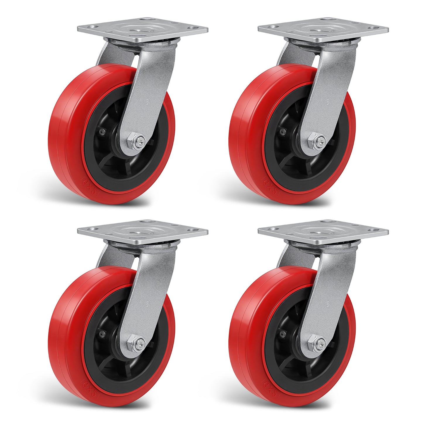 Heavy Duty Casters , Industrial Polyurethane Casters ,Caster Wheels for Schools, Laboratories