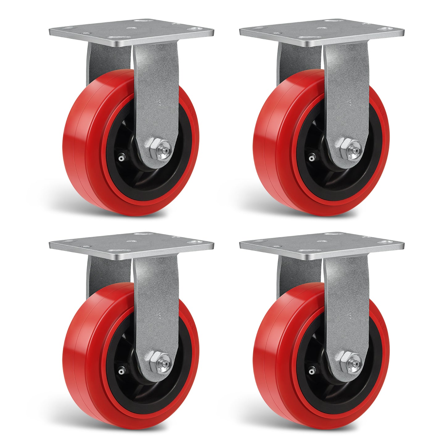 Heavy Duty Casters , Industrial Polyurethane Casters ,Caster Wheels for Schools, Laboratories