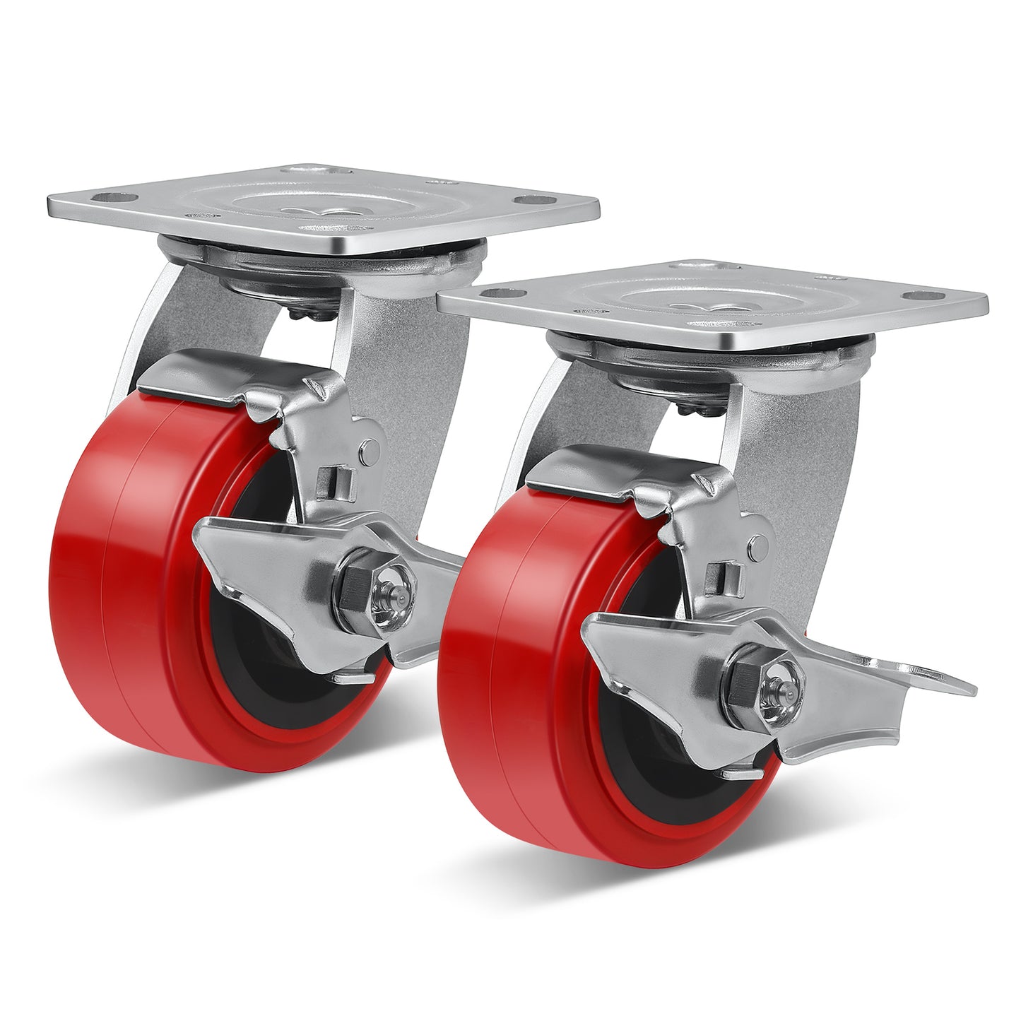 Heavy Duty Casters , Industrial Polyurethane Casters ,Caster Wheels for Schools, Laboratories
