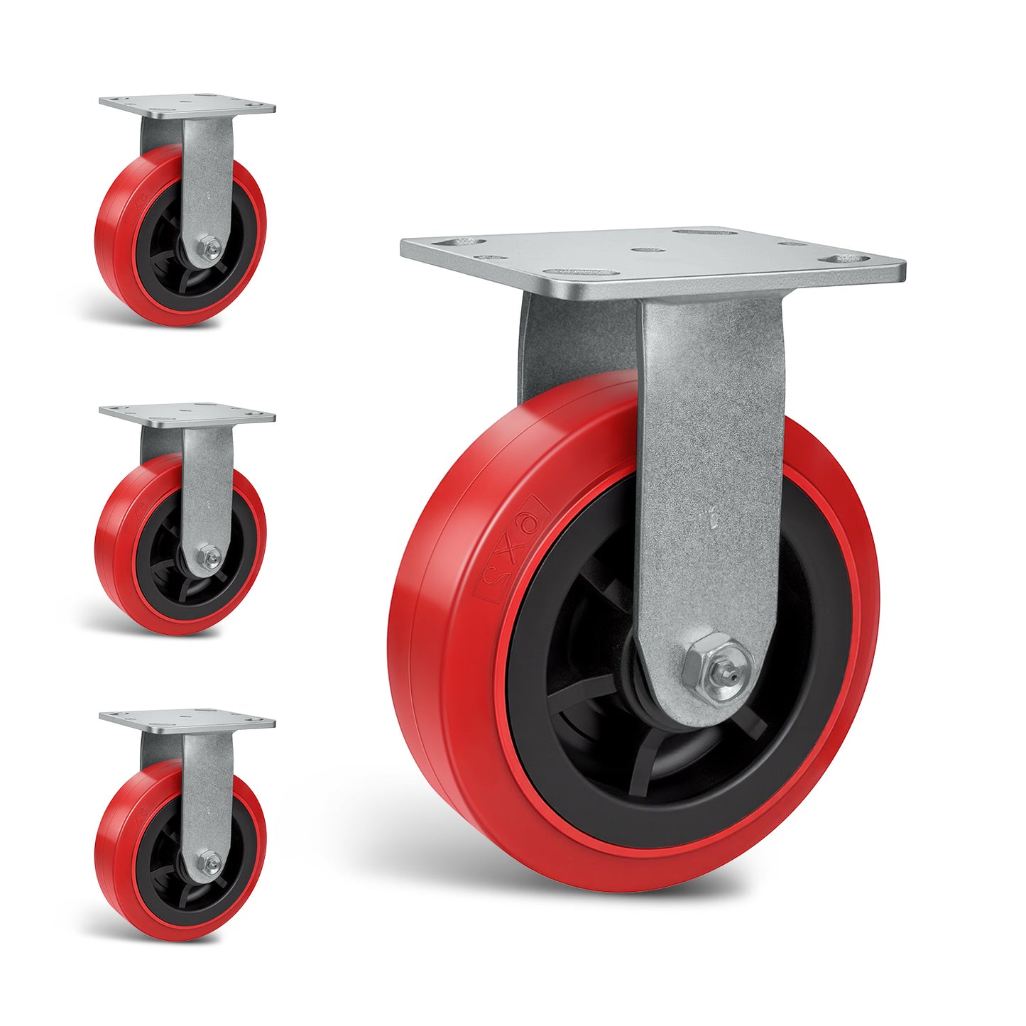 Heavy Duty Casters , Industrial Polyurethane Casters ,Caster Wheels for Schools, Laboratories
