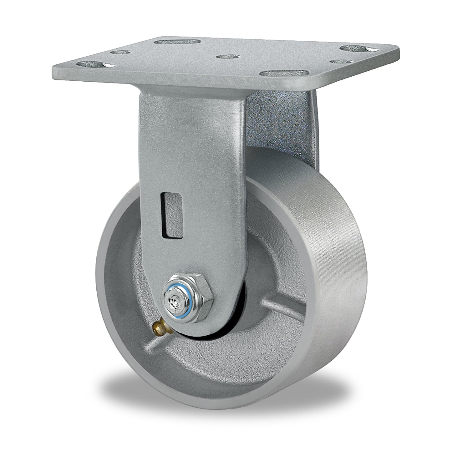 Heavy Duty,Cast Iron Wheel,Steel Casters Capacity up to 1000 Lb. Use for Platform Truck, U-Boat Cart,Workbenches