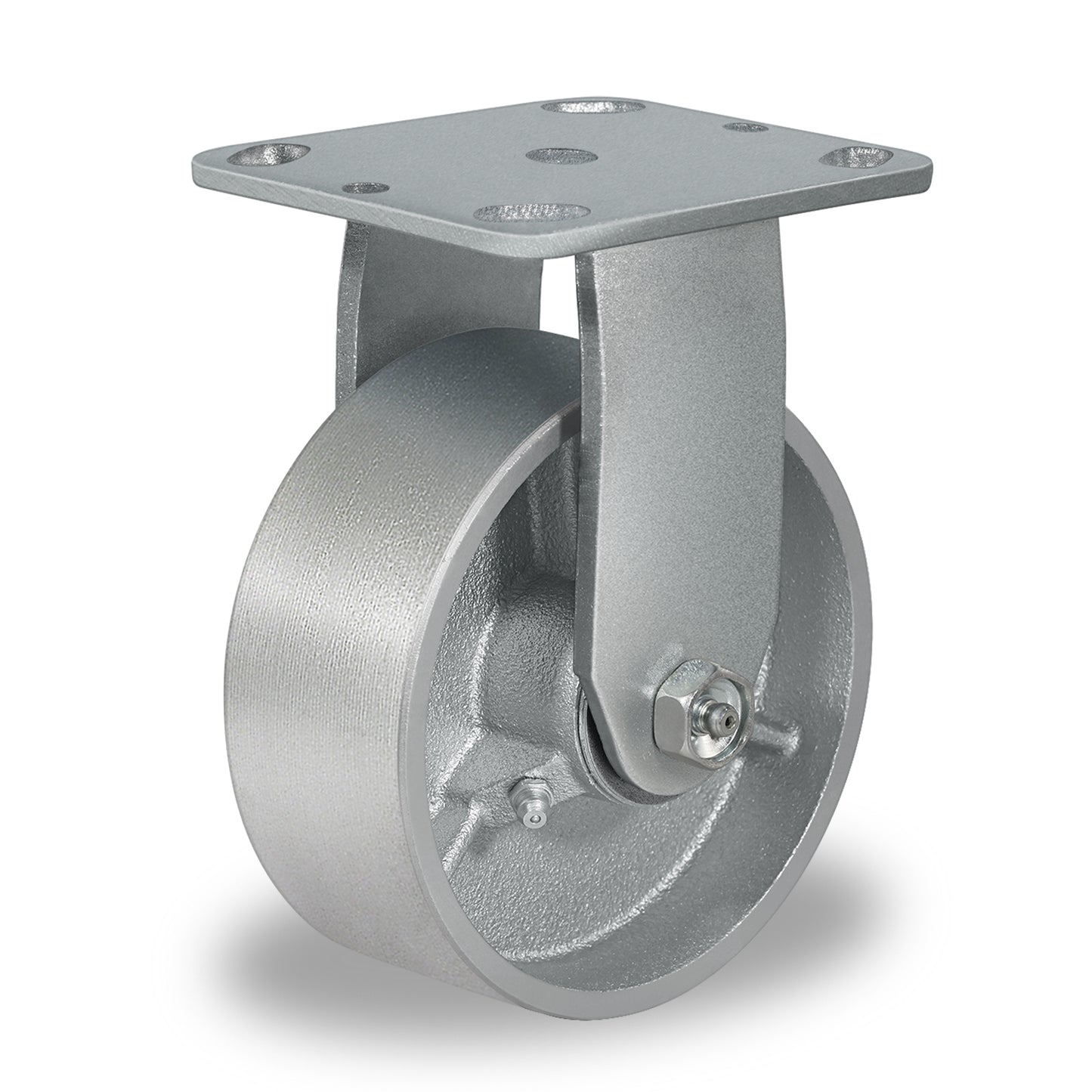 Heavy Duty,Cast Iron Wheel,Steel Casters Capacity up to 1000 Lb. Use for Platform Truck, U-Boat Cart,Workbenches