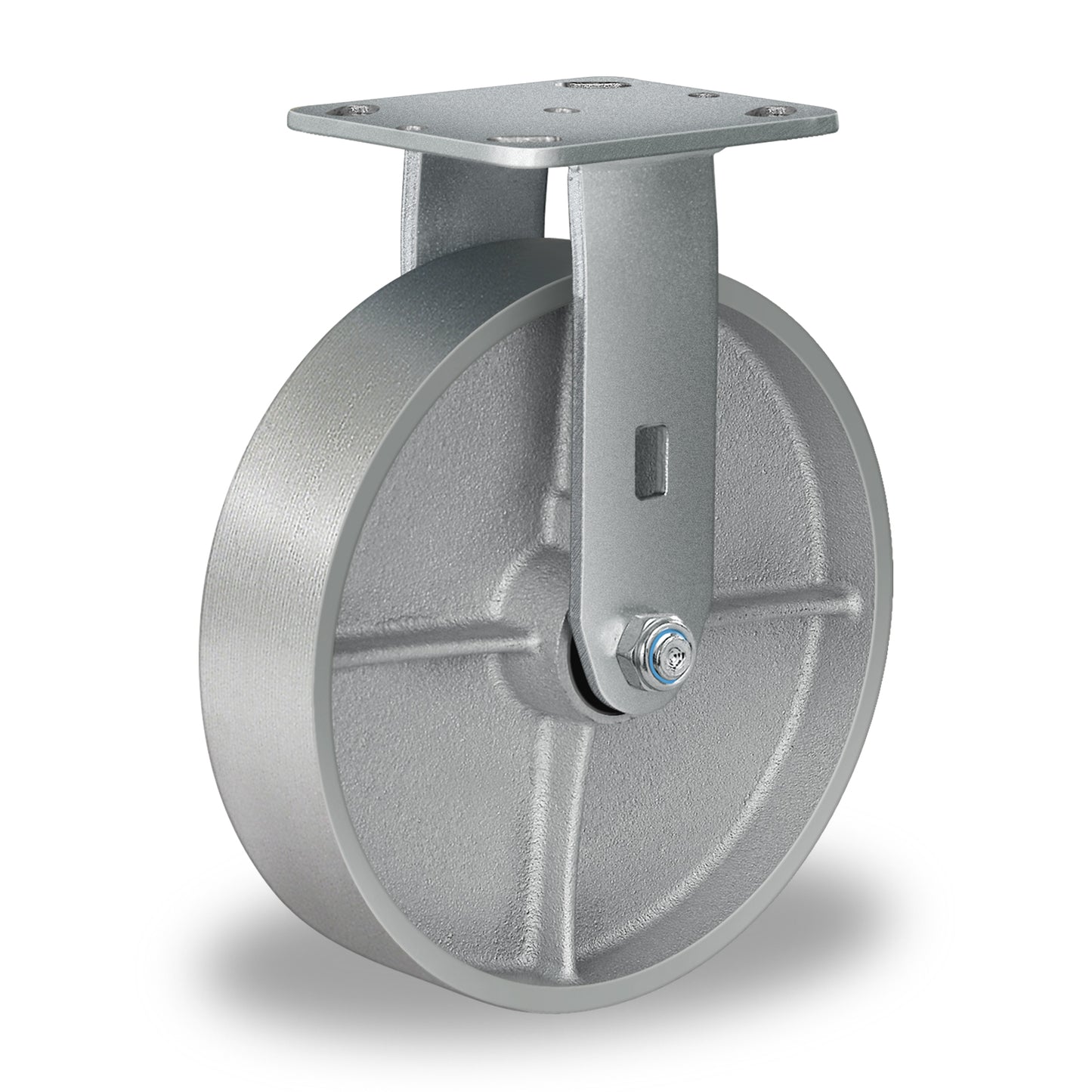 Heavy Duty,Cast Iron Wheel,Steel Casters Capacity up to 1000 Lb. Use for Platform Truck, U-Boat Cart,Workbenches