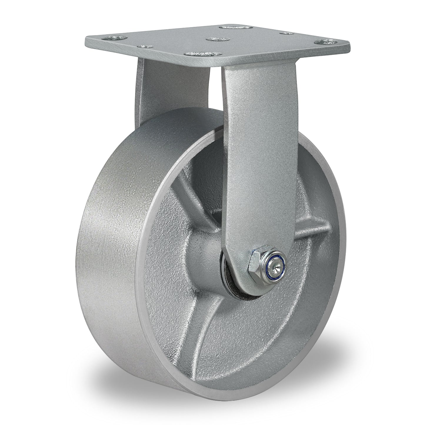 Heavy Duty,Cast Iron Wheel,Steel Casters Capacity up to 1000 Lb. Use for Platform Truck, U-Boat Cart,Workbenches