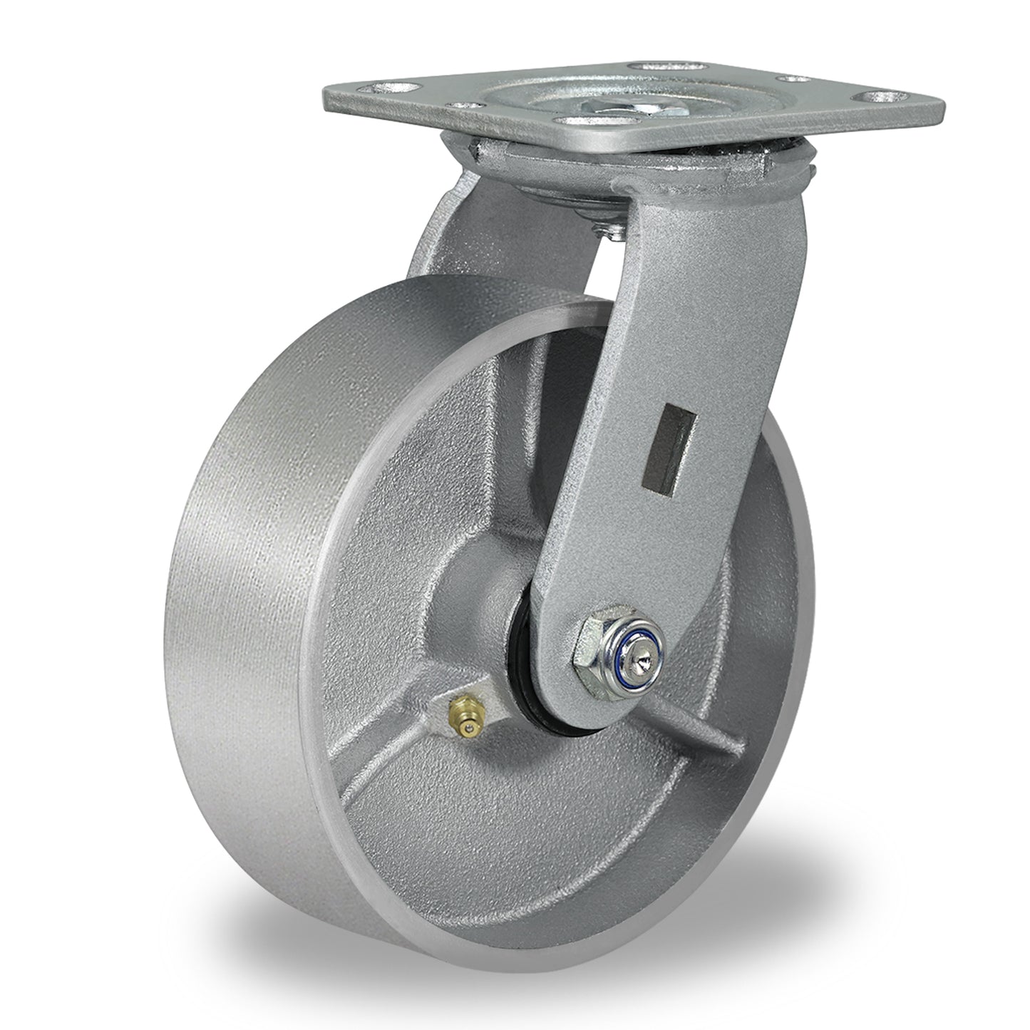 Heavy Duty,Cast Iron Wheel,Steel Casters Capacity up to 1000 Lb. Use for Platform Truck, U-Boat Cart,Workbenches