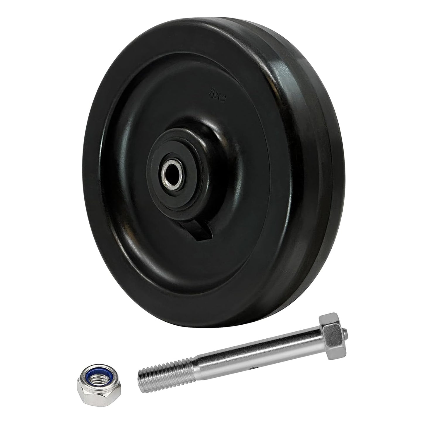 Industrial Casters, Phenolic Wheels-High Temperature Resistance: -50f to +250f, Roller Bearing-1/2" Bore